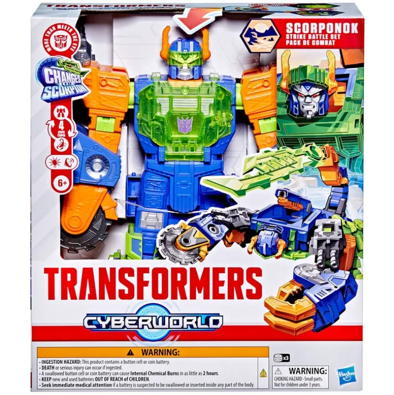 TRA CYBERWORLD SCORPONOK STRIKE BATTLE