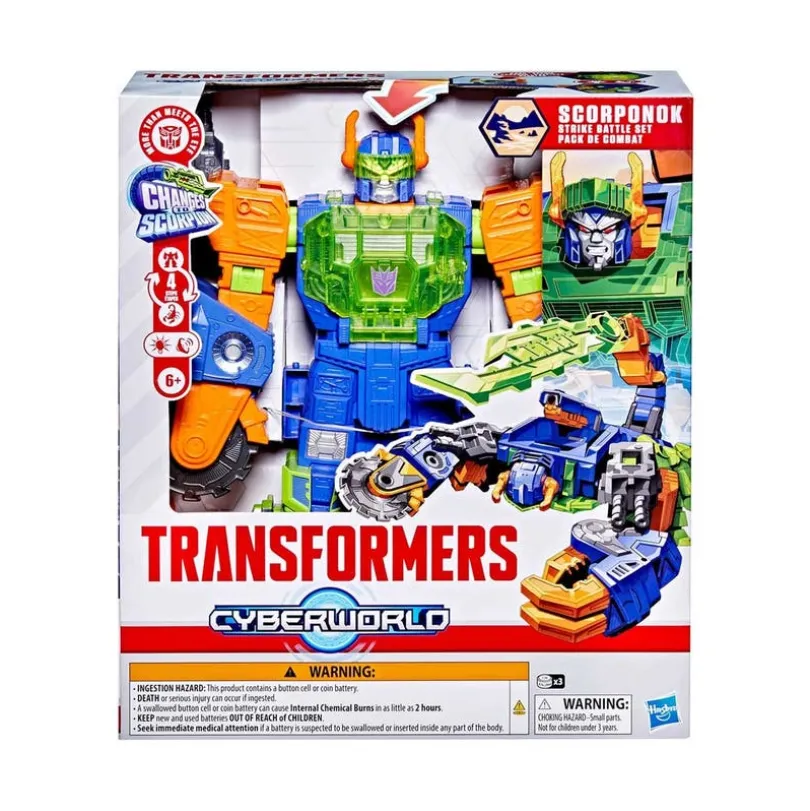 TRA CYBERWORLD SCORPONOK STRIKE BATTLE