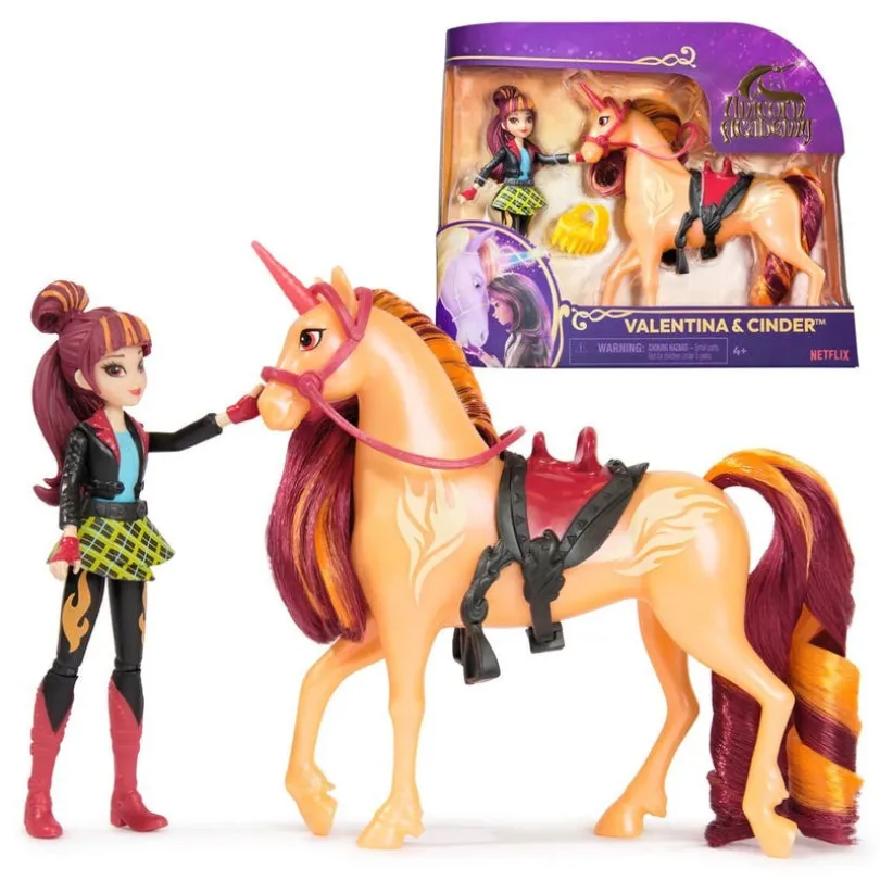 Unicorn Academy, Dukke & Enhjørning, Valentina & Cinder