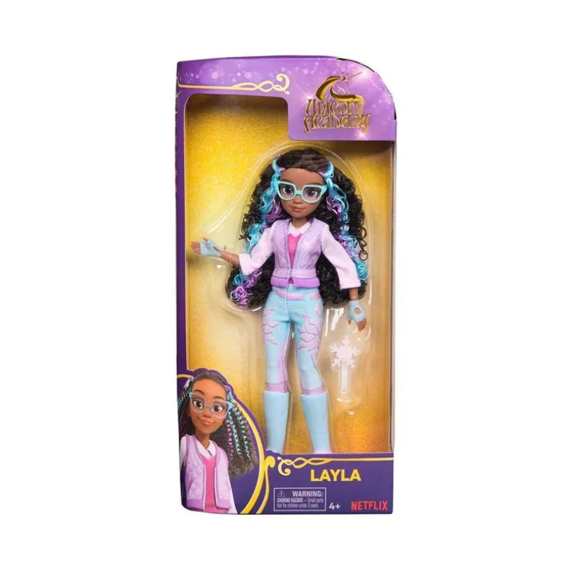 Unicorn Academy Motedukke 24 cm, Layla