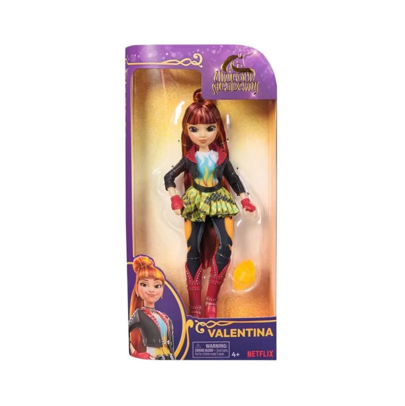 Unicorn Academy Motedukke 24 cm, Valentina