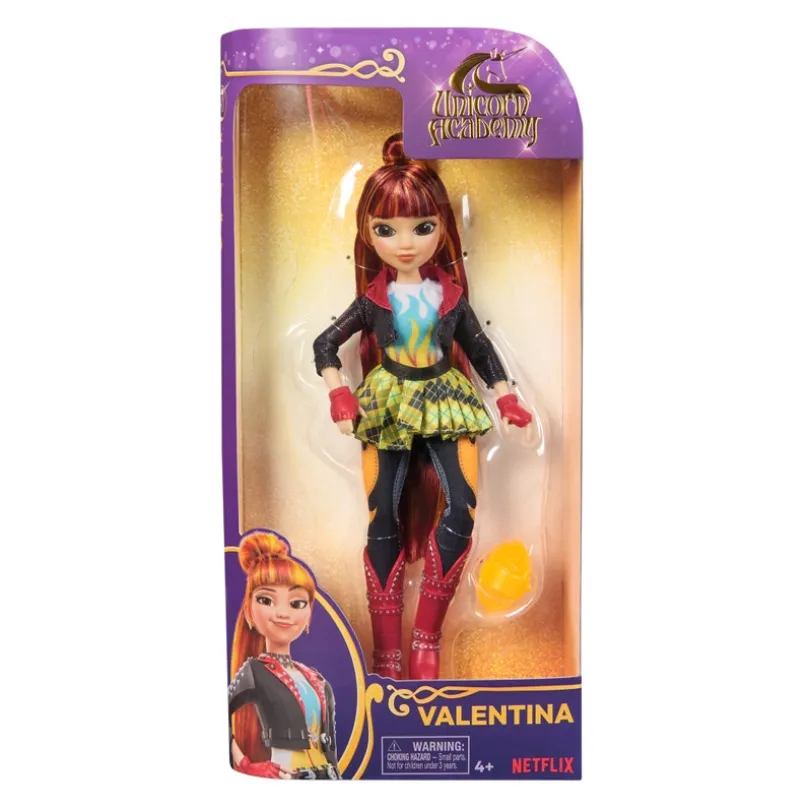 Unicorn Academy Motedukke 24 cm, Valentina
