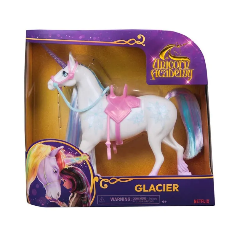 Unicorn Academy Motedukke Enhjørning 28 cm-Glacier