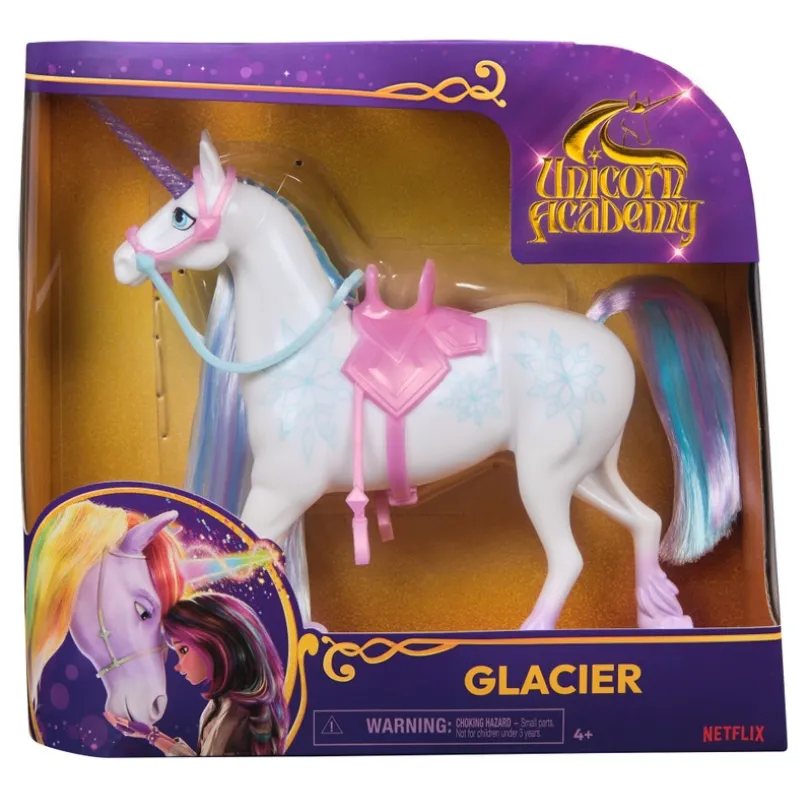 Unicorn Academy Motedukke Enhjørning 28 cm-Glacier