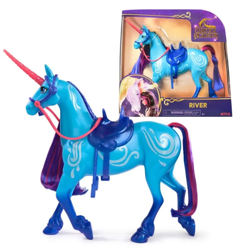 Unicorn Academy, Motedukke Unicorn 28 cm, River