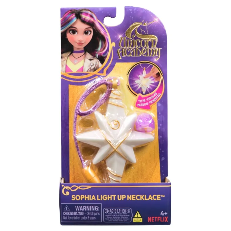 Unicorn Academy Sophia's Light Up Necklace & Ring