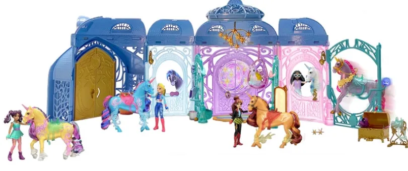 Unicorn Academy Stable Playset w/ Wildstar