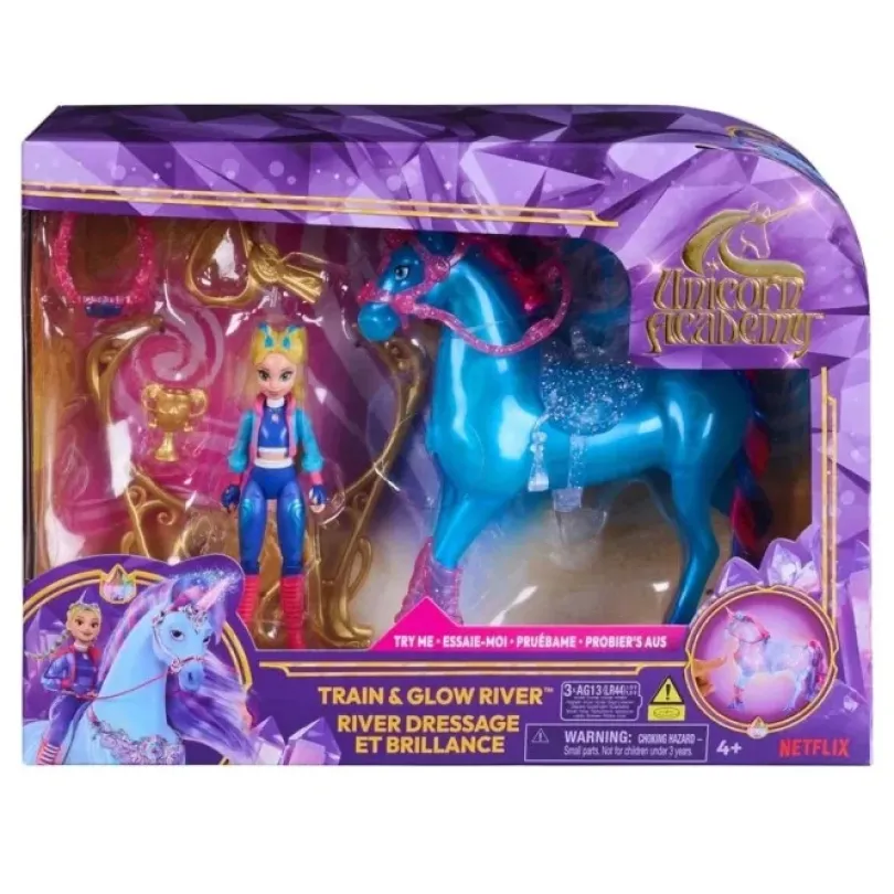 Unicorn Academy Train & Glow River