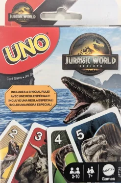 UNO Jurassic World Rebirth