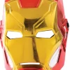 Utkledning - Iron Man mask metallic