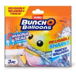 Vannballonger gjenbrukbare Hai 3-pack – ZURU Bunch O Balloons
