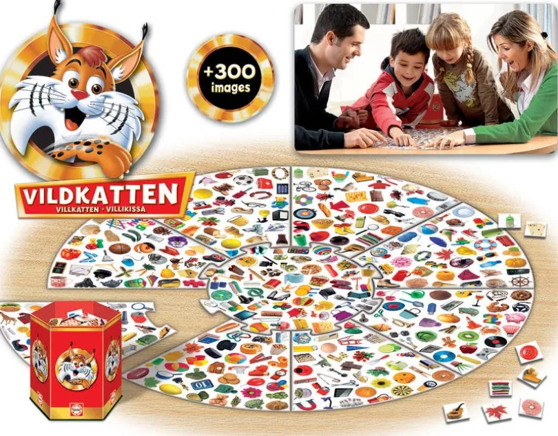 Vildkatten 300 – Observasjonsspill for 2–6 spillere – Educa