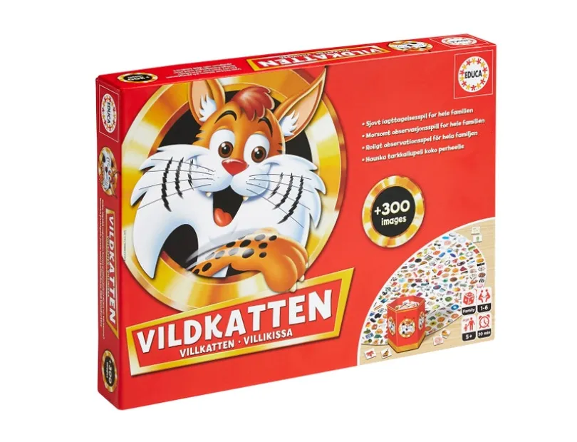 Vildkatten 300 – Observasjonsspill for 2–6 spillere – Educa