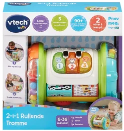 VTech 2-in-1 Rolling Explorer Drum