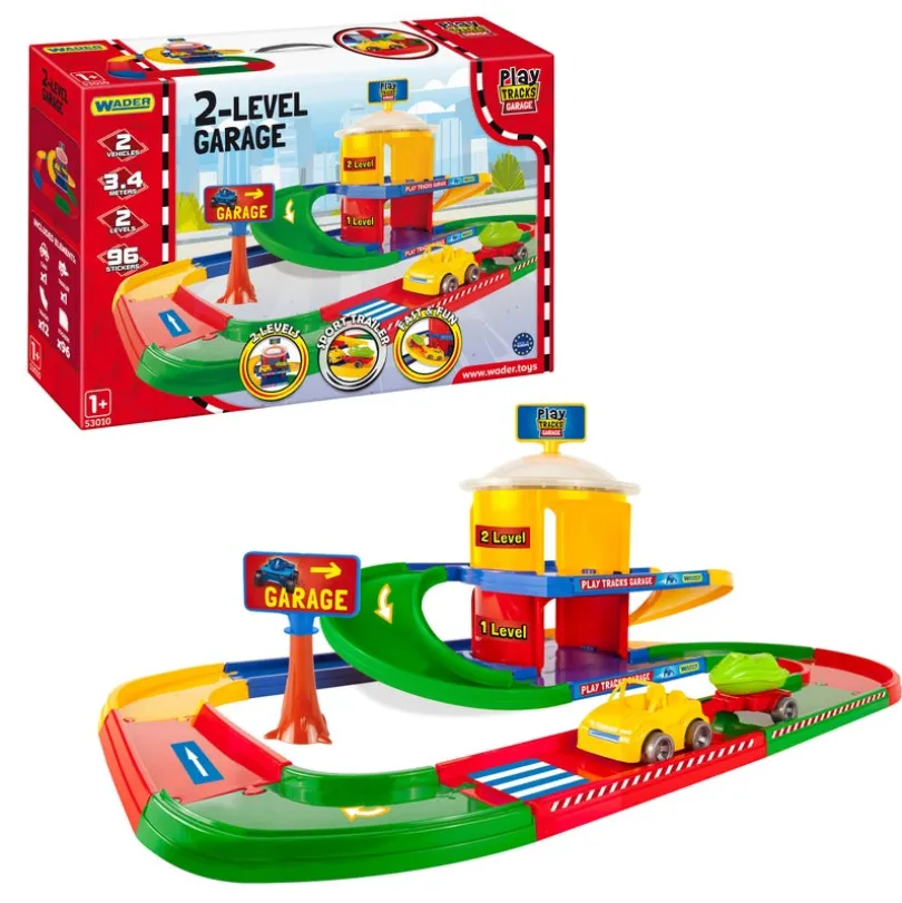 Wader Garage Play Track 2-Level