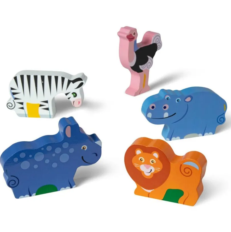 Wooden Chunky Puzzle Safari