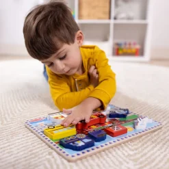 Wooden Chunky Puzzle Vehicles