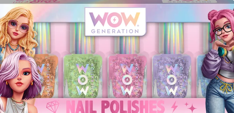 WOW Generation, Neglelakk, Pakke med 5 Flasker