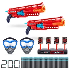 XSHOT Combopack 2 Blastere med interaktiv målskive