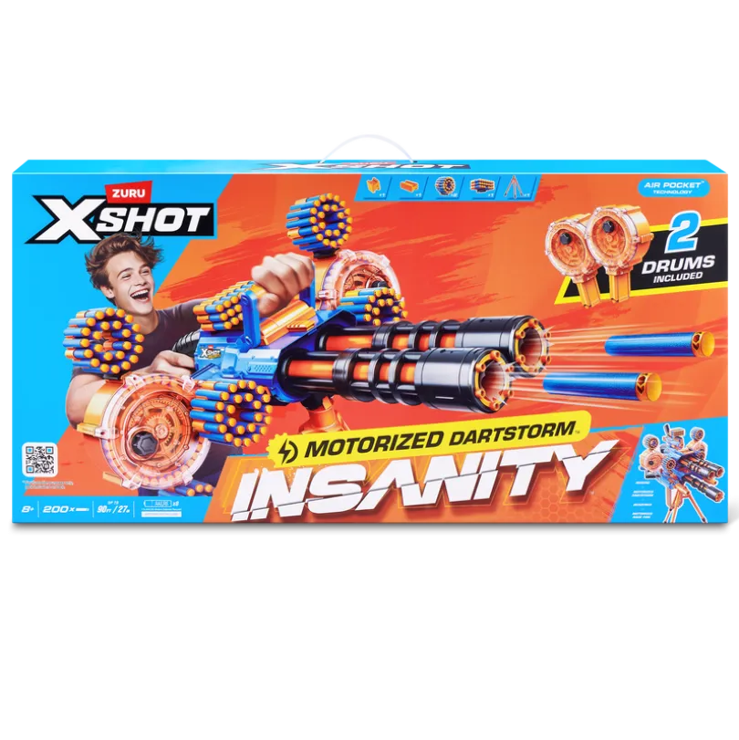 XSHOT Insanity Motorisert Blaster