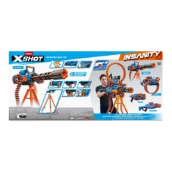XSHOT Insanity Motorisert Rage Fire Gatling-pistol med stativ
