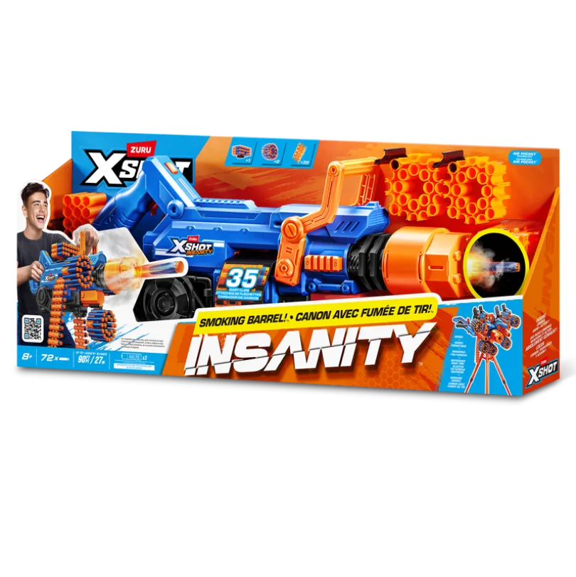XSHOT Insanity Smoke'n'Barrel