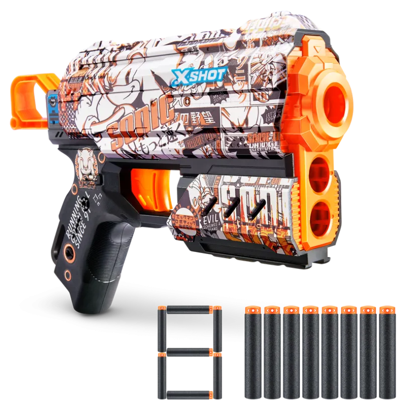 XSHOT SKINS-FLUX (8 piler) SONIC