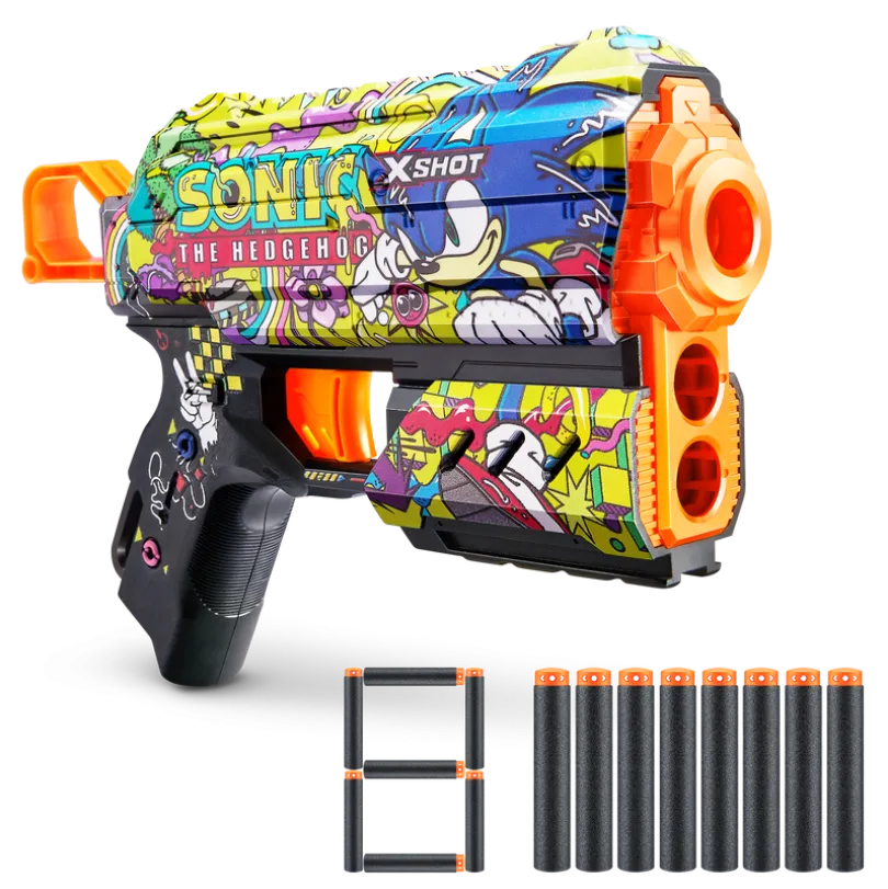 XSHOT SKINS-FLUX (8 piler) SONIC