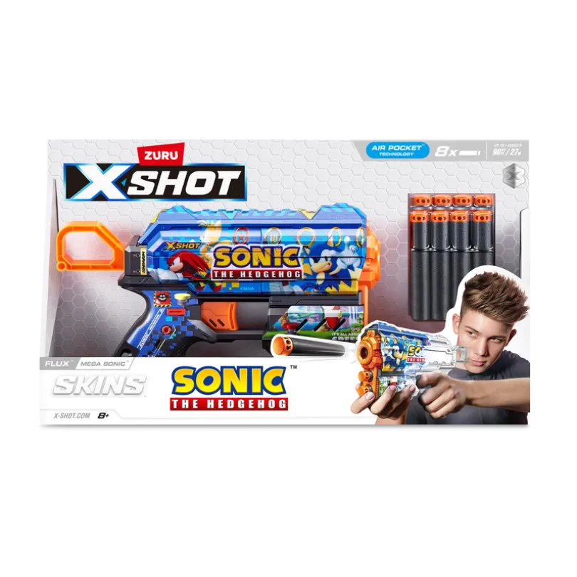 XSHOT SKINS-FLUX (8 piler) SONIC