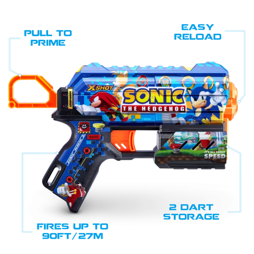 XSHOT SKINS-FLUX (8 piler) SONIC