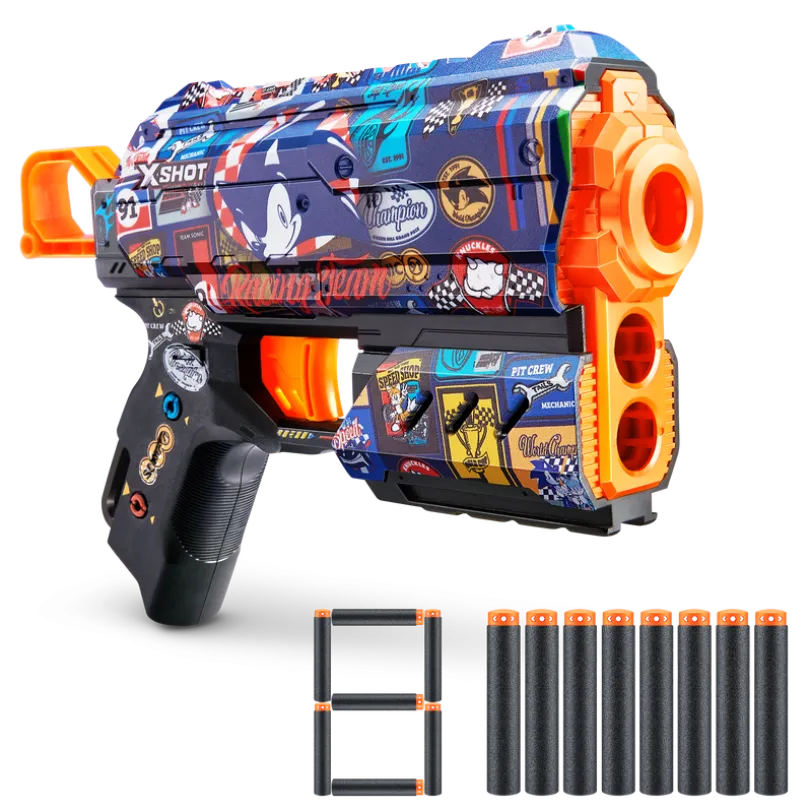 XSHOT SKINS-FLUX (8 piler) SONIC