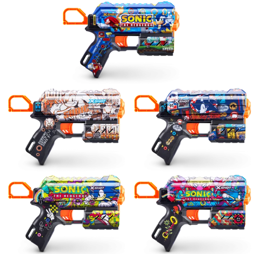 XSHOT SKINS-FLUX (8 piler) SONIC
