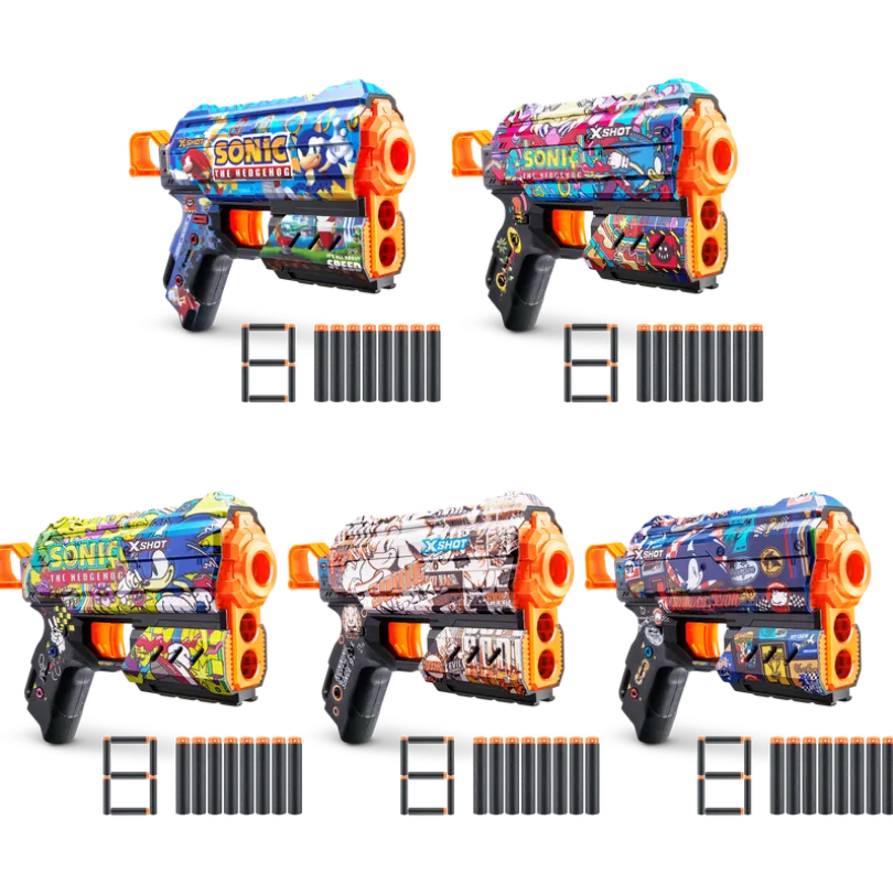 XSHOT SKINS-FLUX (8 piler) SONIC