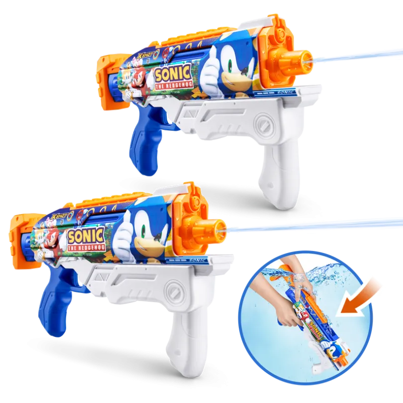 XSHOT Water RASK PÅFYLLING SKALLER Sonic 2-pakning