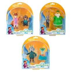 Zootropolis Figure 2 Pack 9,5 CM Asst.