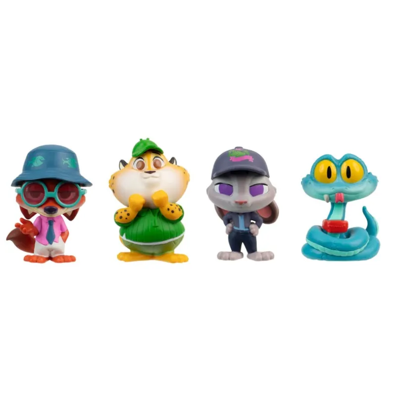 Zootropolis Tiny Tails Figure 5 Pack 4 Cm
