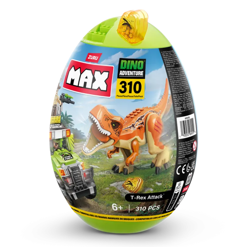 ZURU Max, Dino Adventure 310 deler